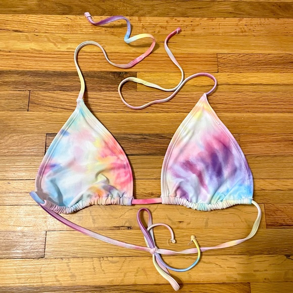 Forever 21 Swim Tie Dye Bikini Top Poshmark